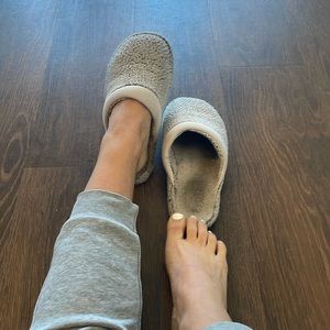 Old very used slippers